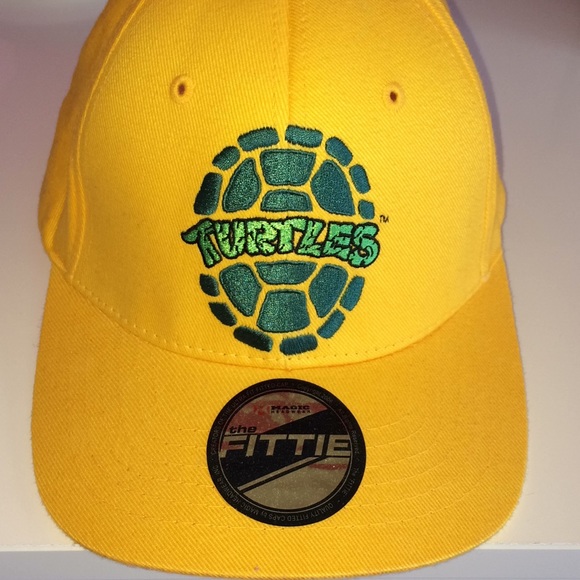 Teenage Mutant Ninja Turtles Flatbill Fitted Hat - Picture 1 of 4